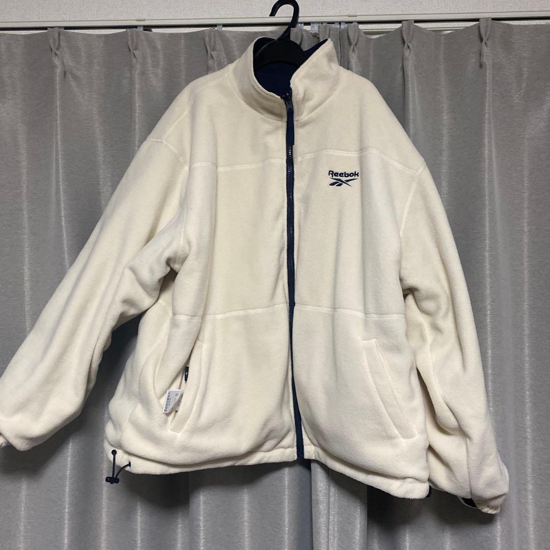 Reebok ネイビー ジャケット Lサイズ
