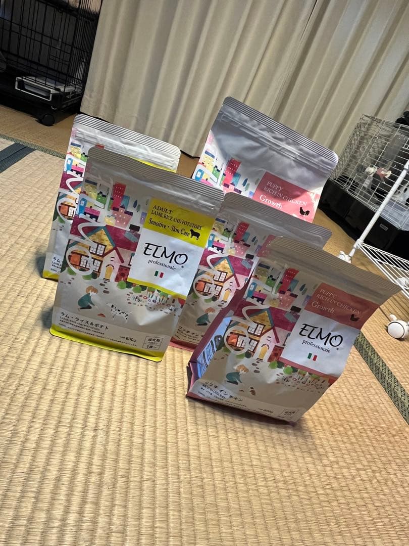 ELMO ドッグフード ラム・ライス&ポテト、リッチインチキン