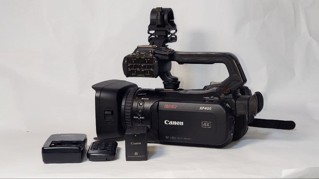 Canon XF400　4K60P撮影可　ビデオカメラ　カムコーダー　動作確認済