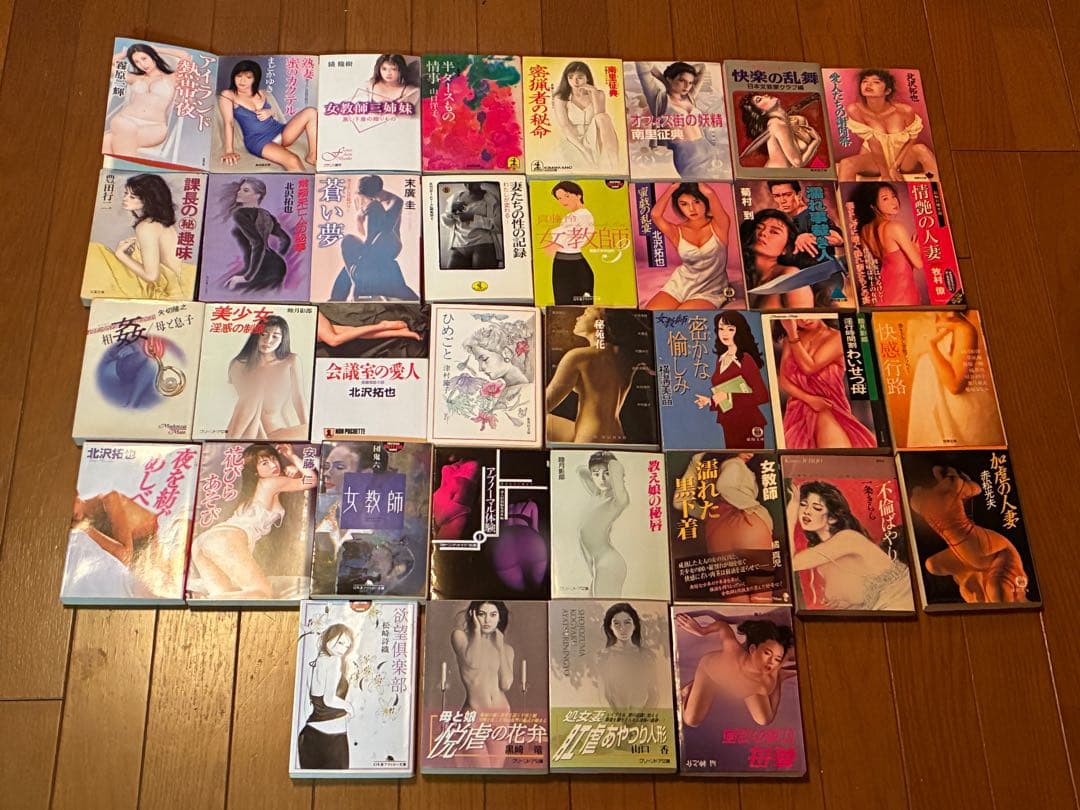 年末お値引き 早い者勝ち‼️ 出版社も著者もいろいろ官能小説 100冊 まとめ売り