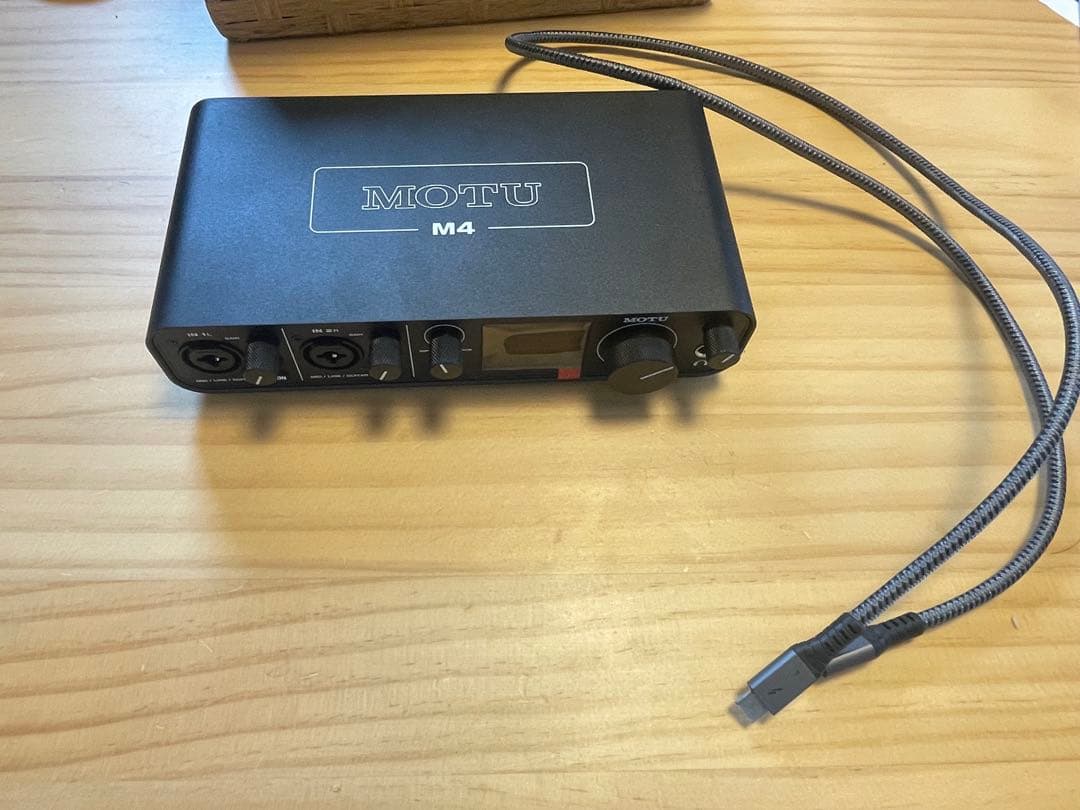 ⚠️訳あり　説明欄必読⚠️MOTU M4 オーディオインターフェイス