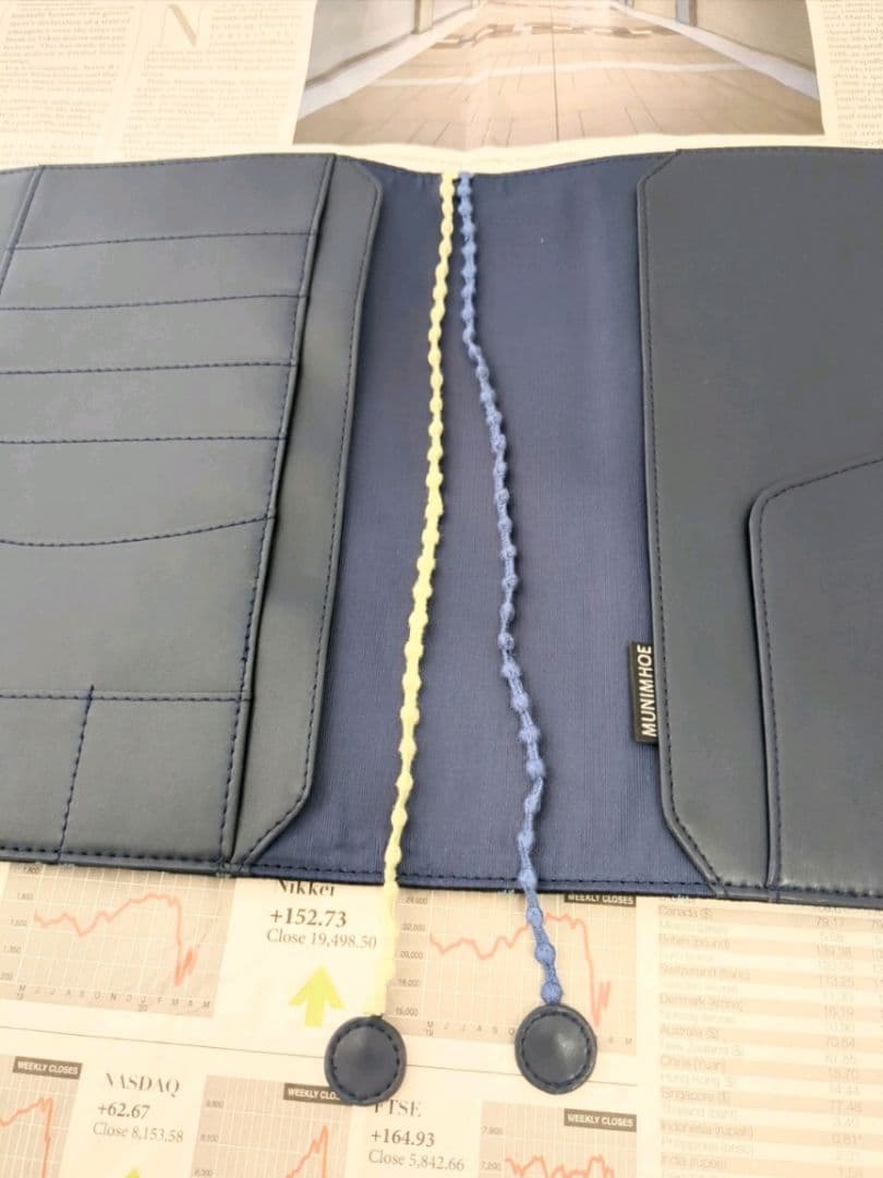 A5 ミナペルホネン　ハンドメイド　マルチ　手帳カバー