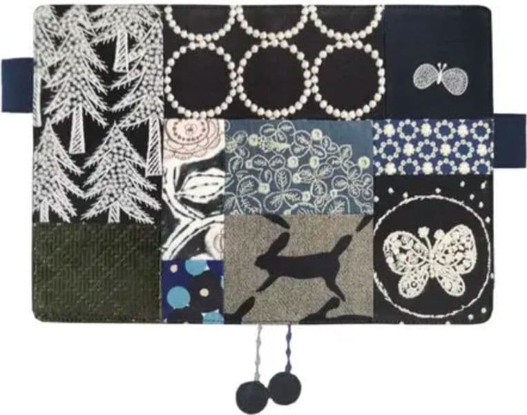 A5 ミナペルホネン　ハンドメイド　マルチ　手帳カバー