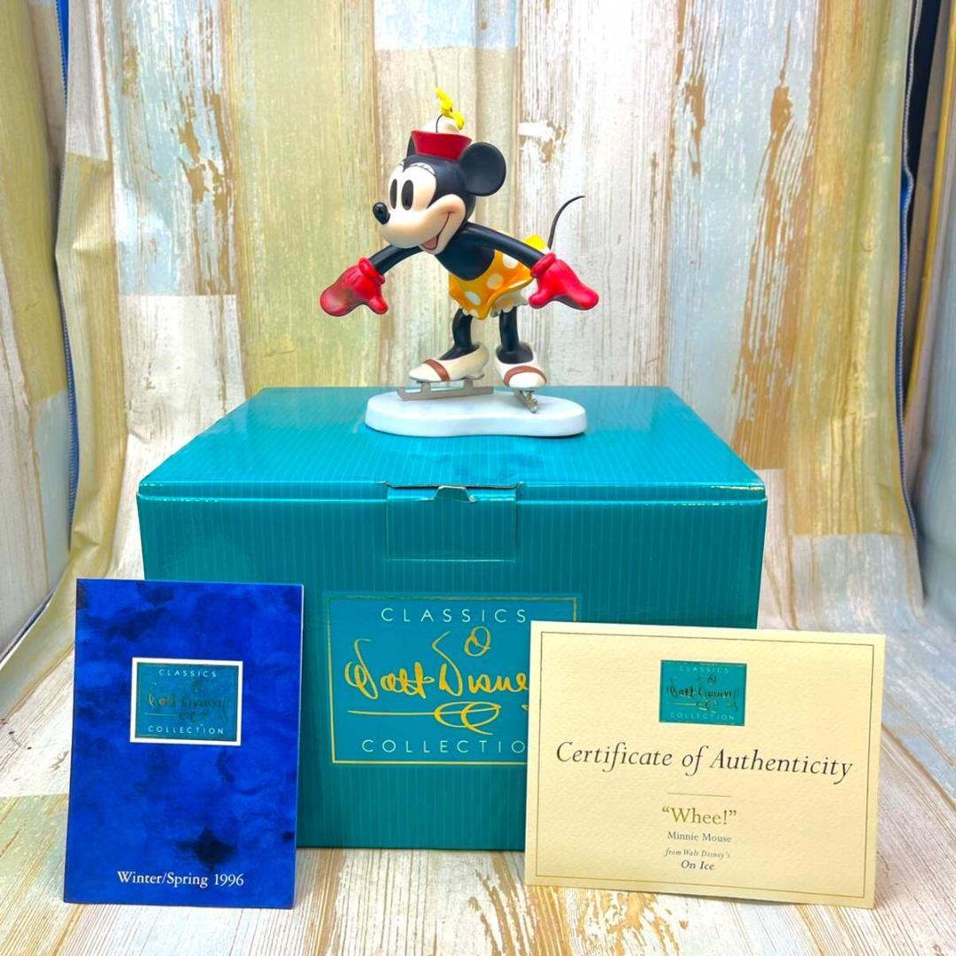定価25000円★WDCC ミニーマウス アイススケート フィギュア