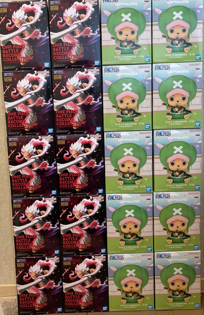 ワンピースフィギュア20個まとめ売り。