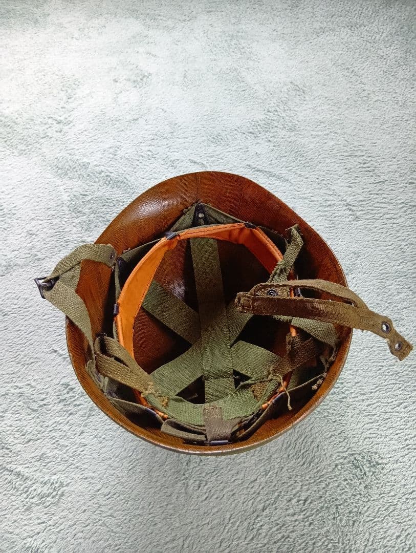 ベトナム戦　米軍ヘルメット　本物