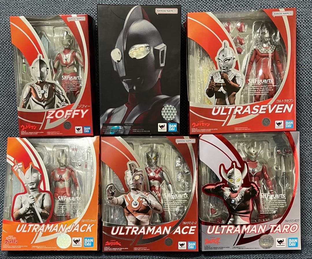 sh figuarts ウルトラマン6兄弟