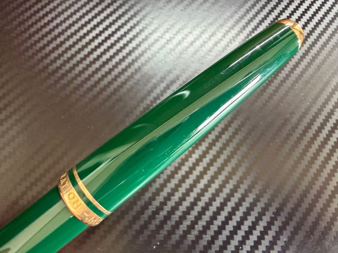 未使用に近い モンブラン ジェネレーション オリーブグリーン M 中字 万年筆