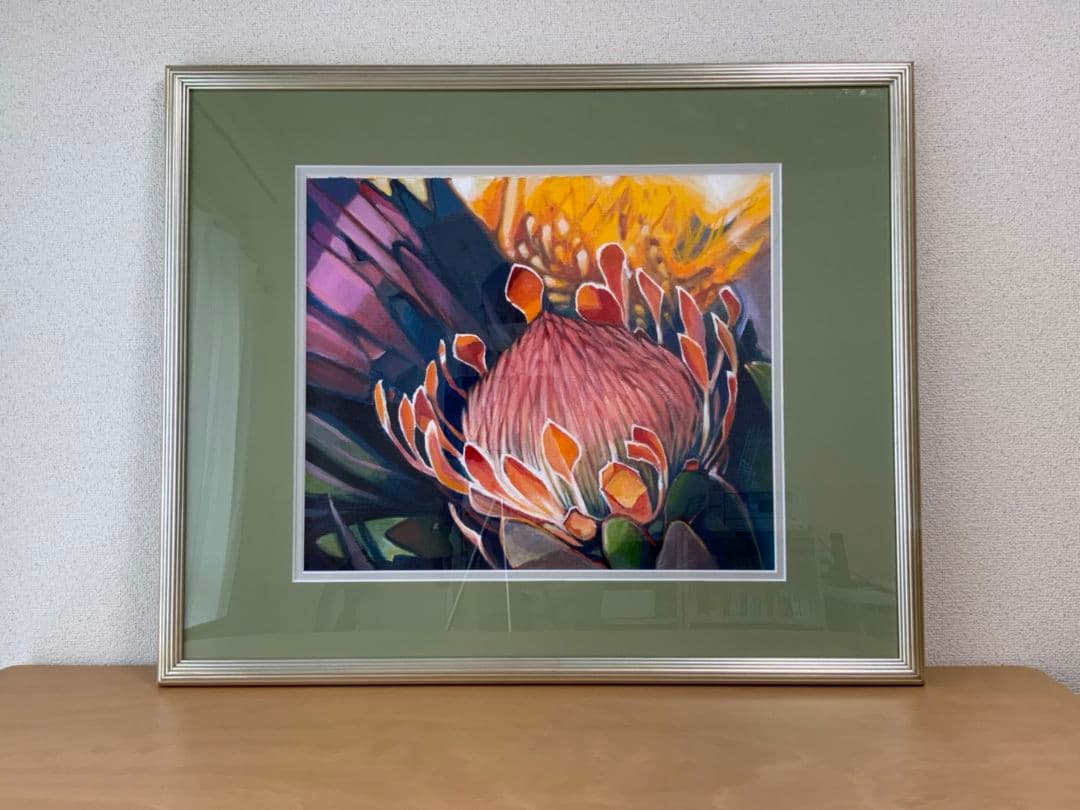 絵画『大輪の花』ヘイ平山