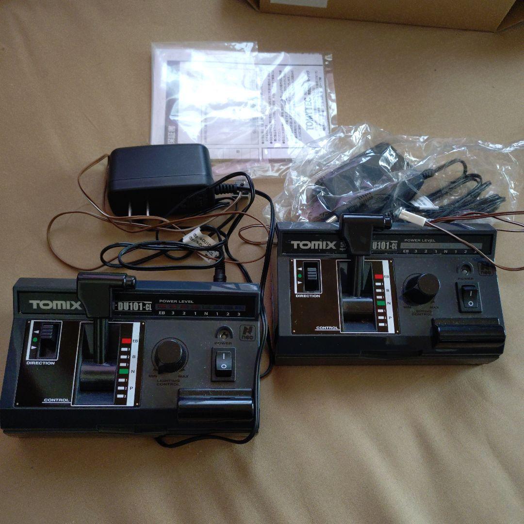 NゲージTOMIXパワーユニット２個延長コード付