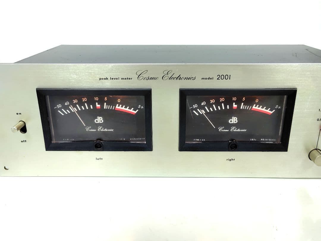 Cosmo Electronics ピークレベルメーター 2001
