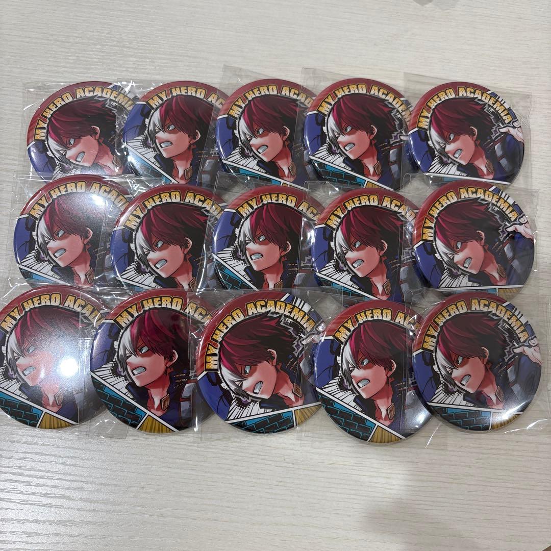 ヒロアカ 轟焦凍 コレクション缶バッジ 原作 まとめ売り