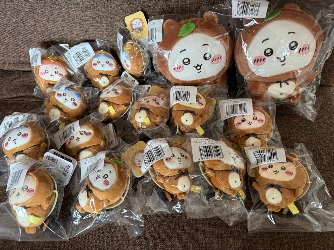 ◆ちいかわ たぬきだもんくじ 17体セット B賞 C賞◆