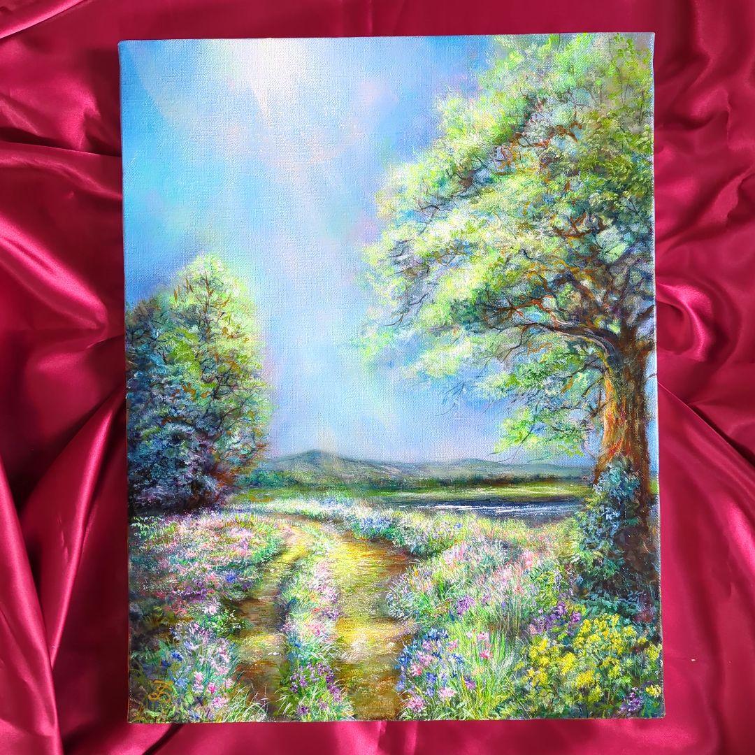 風景画　画家painterTMKの絵画　インテリア　画家本人出品　一点物