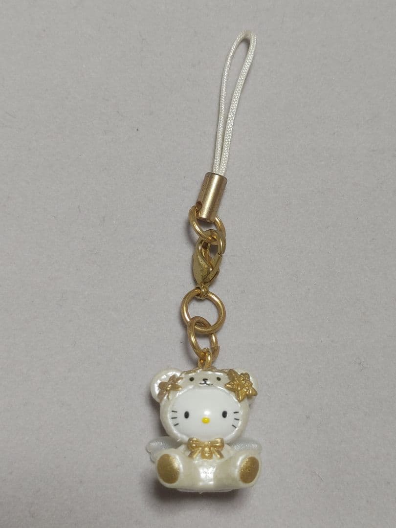 ハローキティ　2002年　エンジェルベア　ストラップ