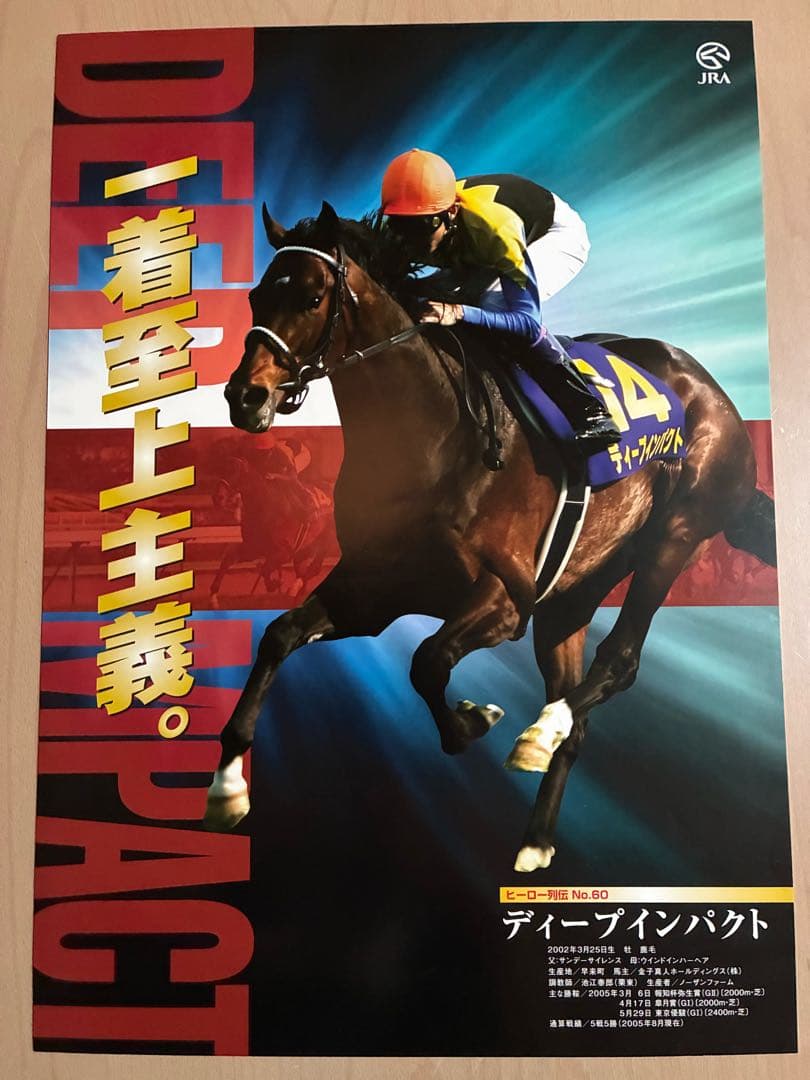 JRAヒーロー列伝 NO.60 ディープインパクト