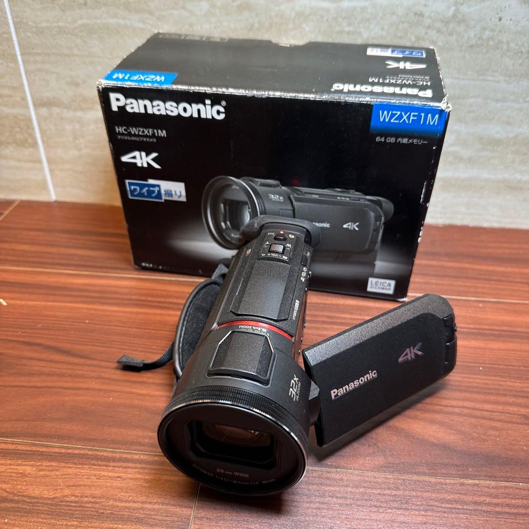 Panasonic HC-WXF1M ビデオカメラ ブラック 1289