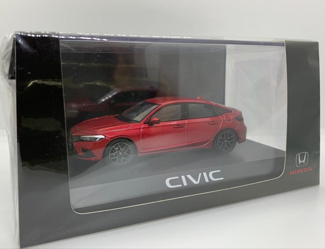 HONDA特注1/43 ホンダ シビック プレミアムクリスタルレッドメタリック