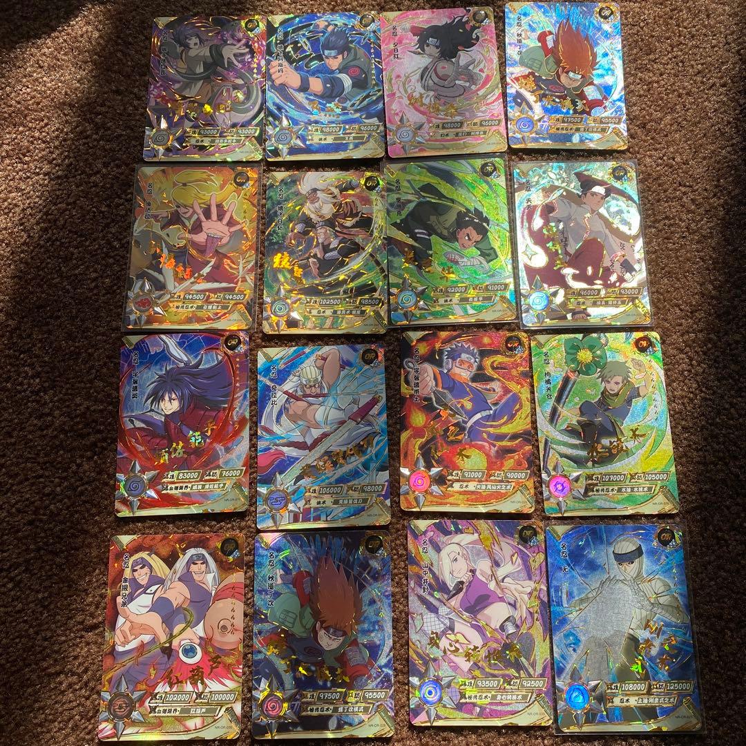 NARUTO ナルト カードゲームセット OR忍術カード