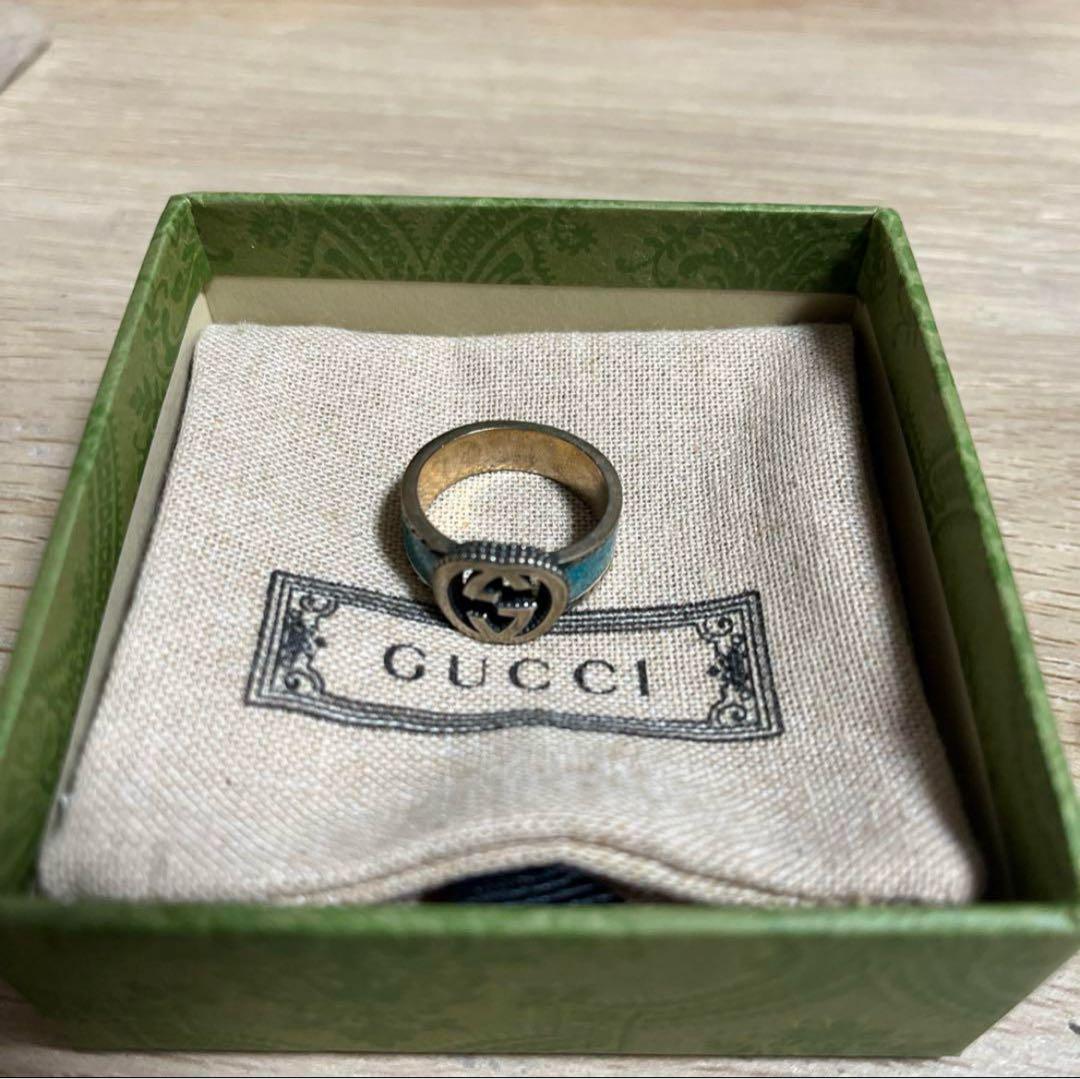 ト*シ様 Gucci Ring With Interlocking G