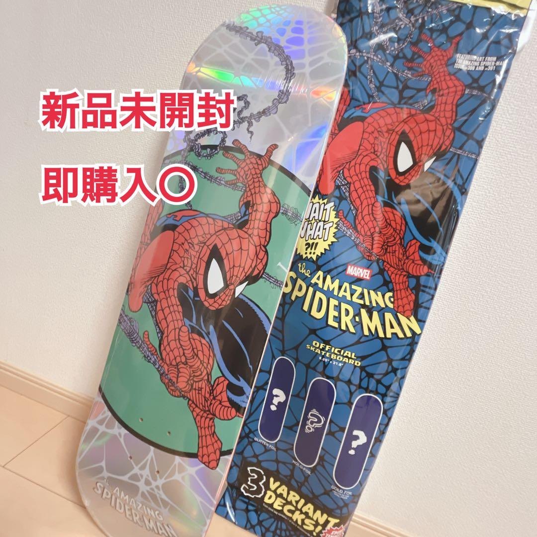 HUF × Marvel Spiderman deck スケートボード デッキ