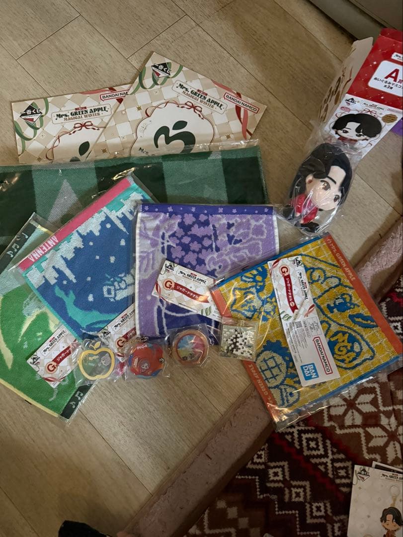 Mrs. GREEN APPLE一番くじ A賞.C賞.E賞.F賞.G賞.H賞