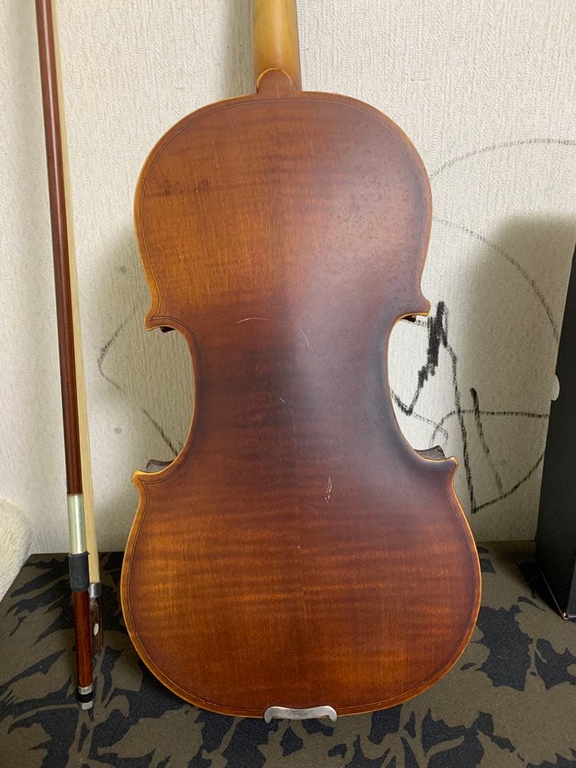 バイオリン本体 ブラウン 4弦付き