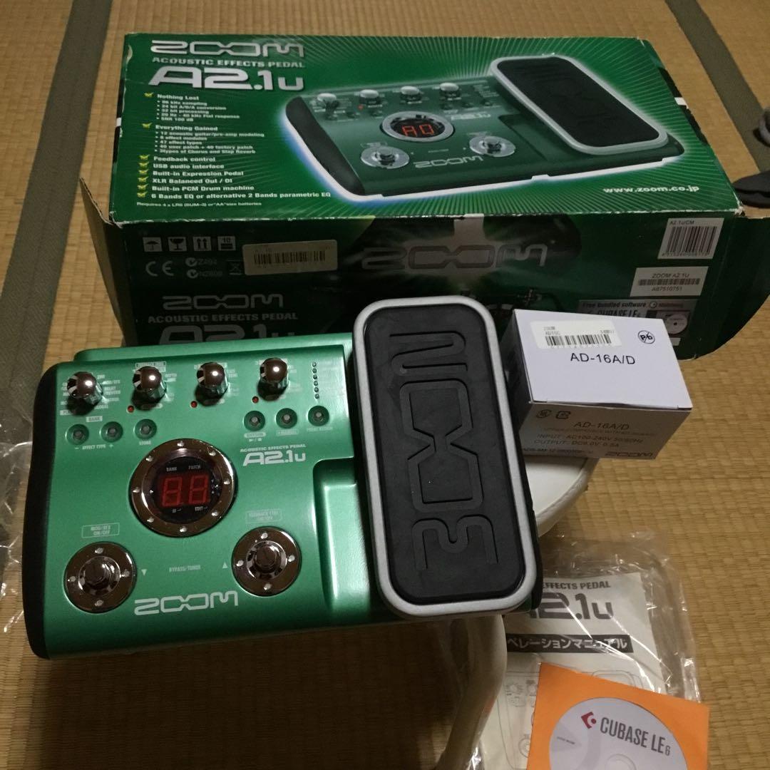ZOOM A2.1u アコースティックエフェクトペダル