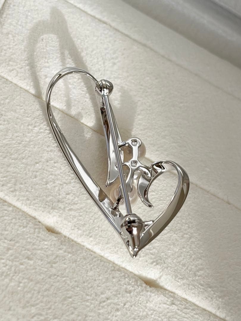 最終価格です❤️【未使用】ミキモトブローチ