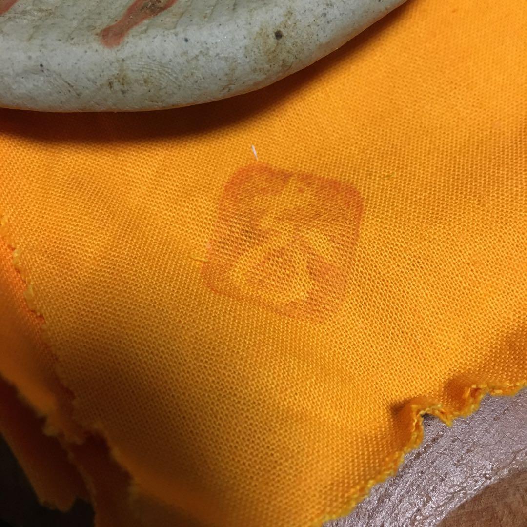 備前焼　緋襷　たたき皿　タタキ皿　5客揃　共箱　共布