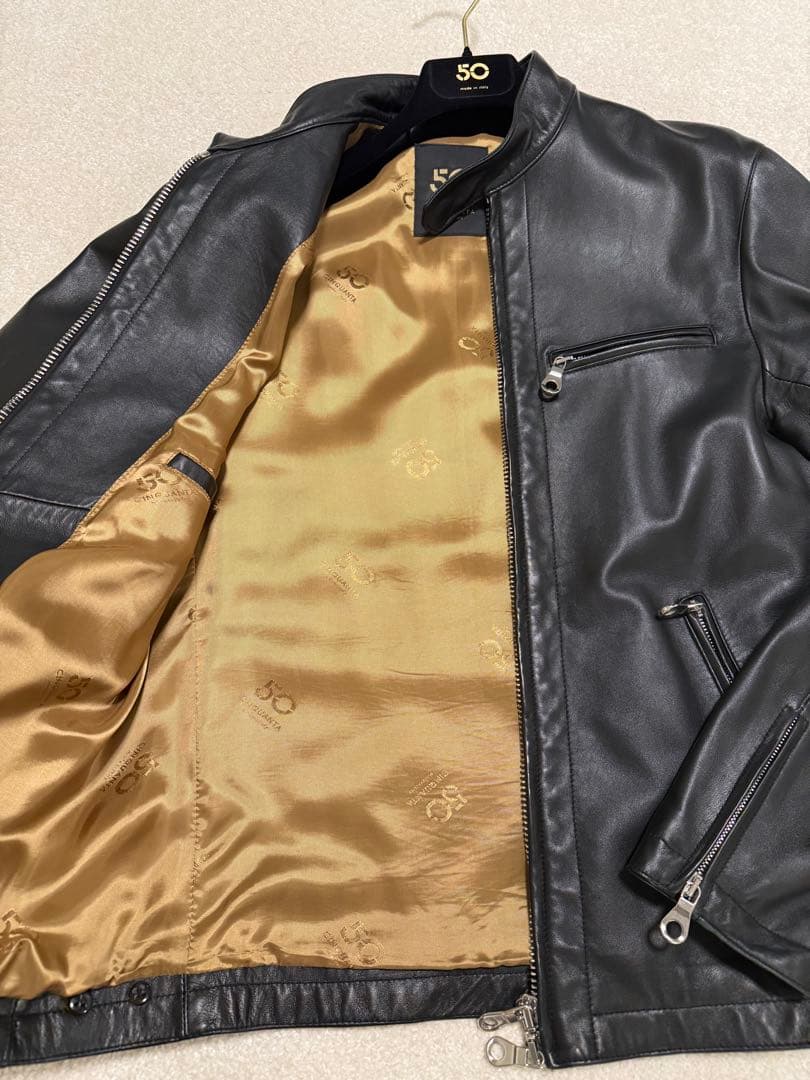 CINQUANTA ライダースジャケット　12/15限定