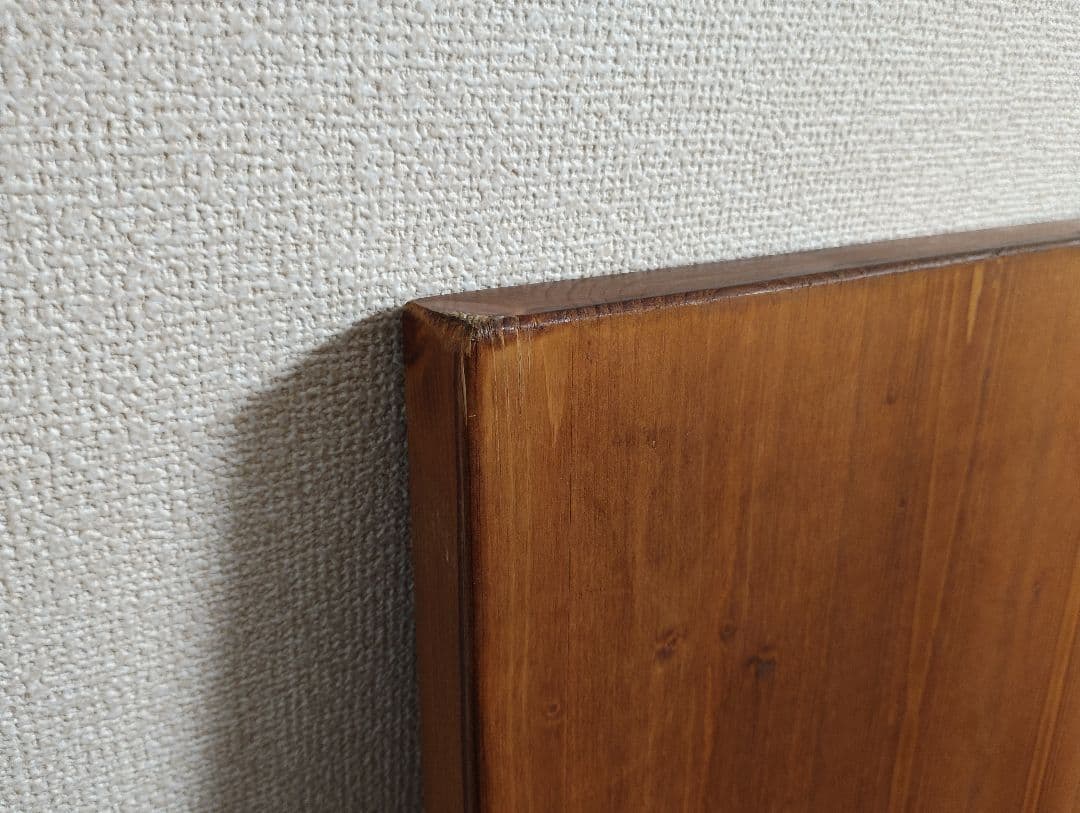 LOWYA ロウヤ L字デスク 天然木 スチール脚 引取限定