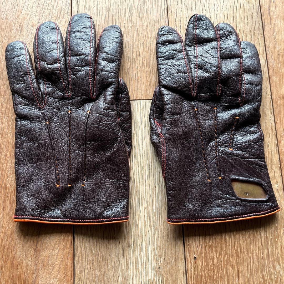 RAF SIMONS ラフシモンズ　レザーグローブ