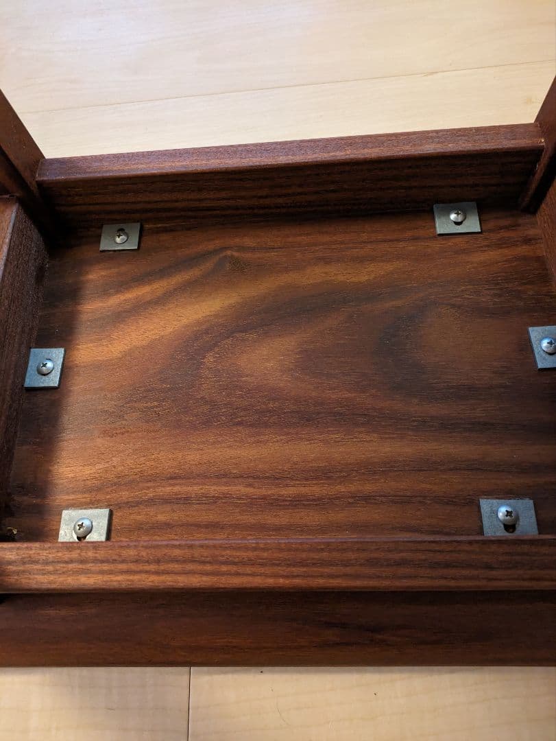 2日間限定　サイドテーブル　チーク　無垢材　ビンテージ家具