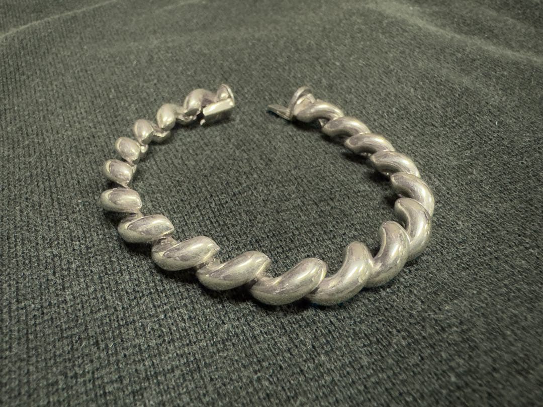 値下げ!!シルバー925 トルサード ツイストブレスレット