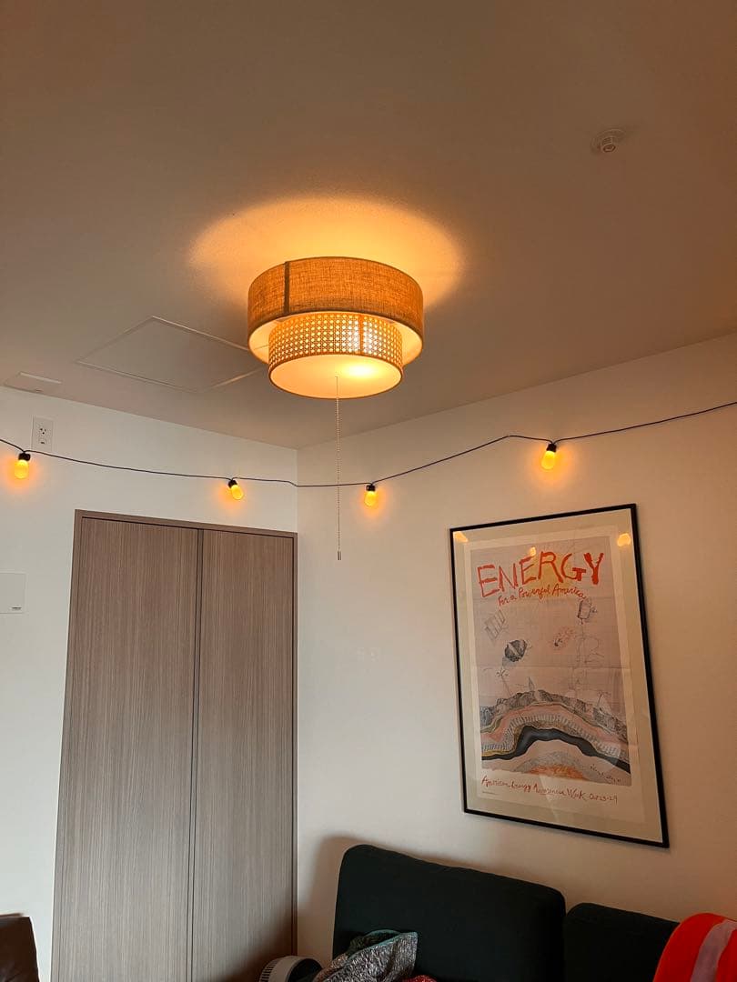 リーデン2 シーリングランプ　ウォルナット