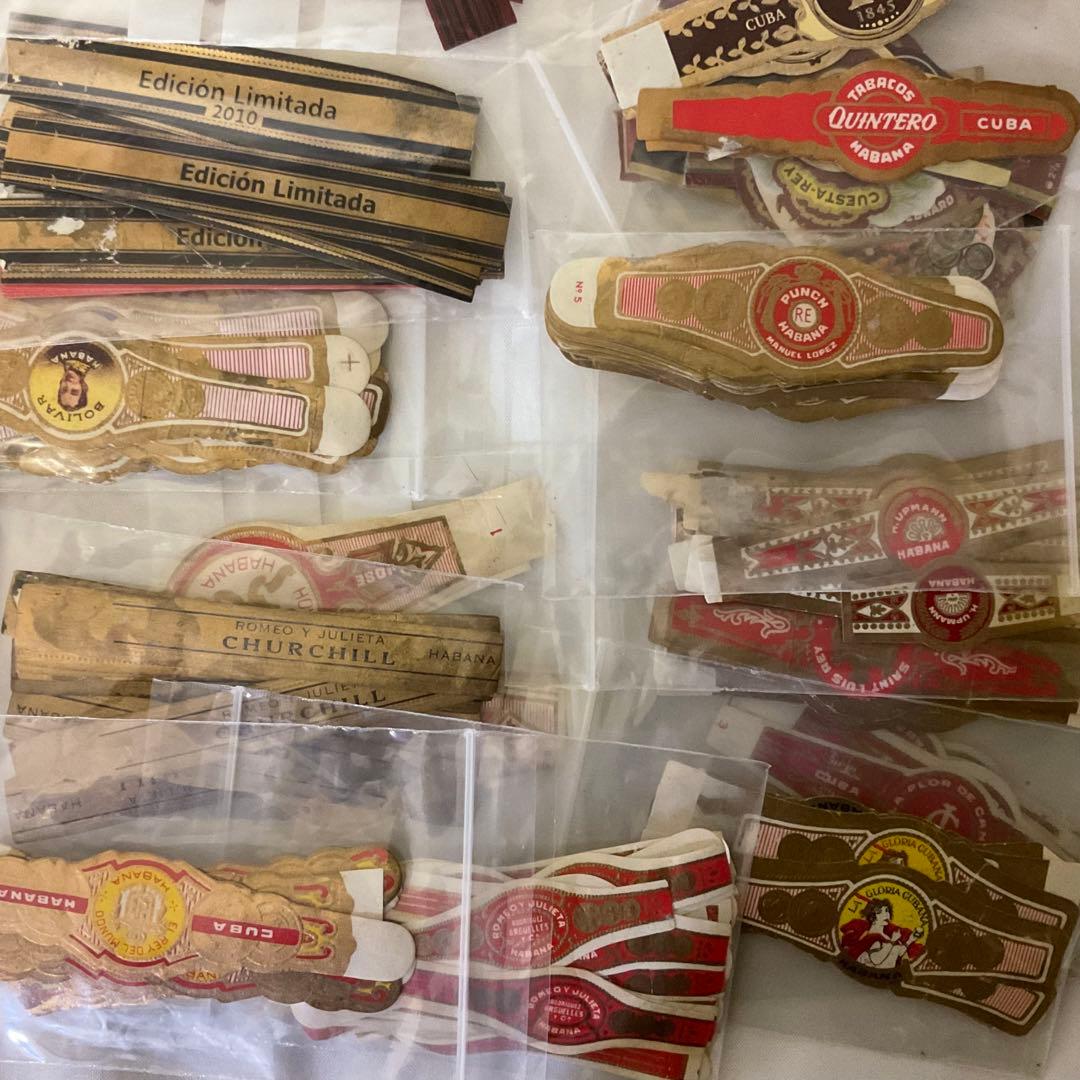 キューバ葉巻ヴィンテージ帯　ヴィンテージ　シガーバンド