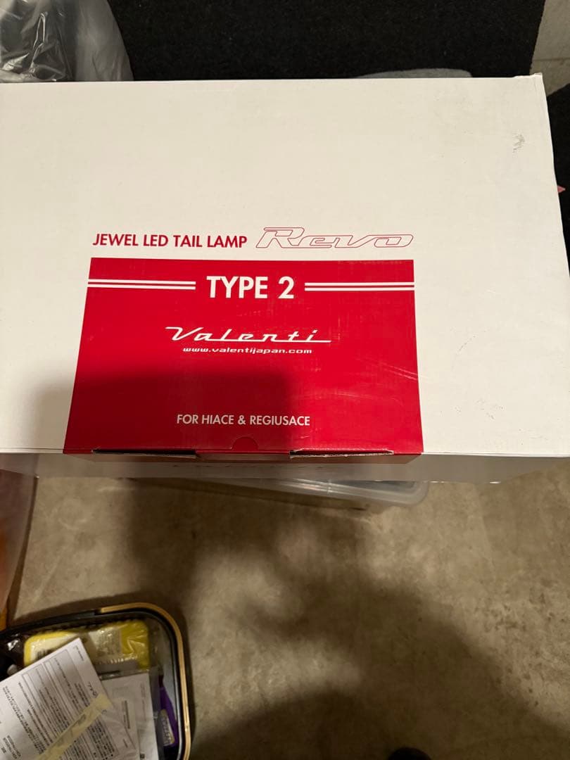 ハイエース200系社外テールランプ