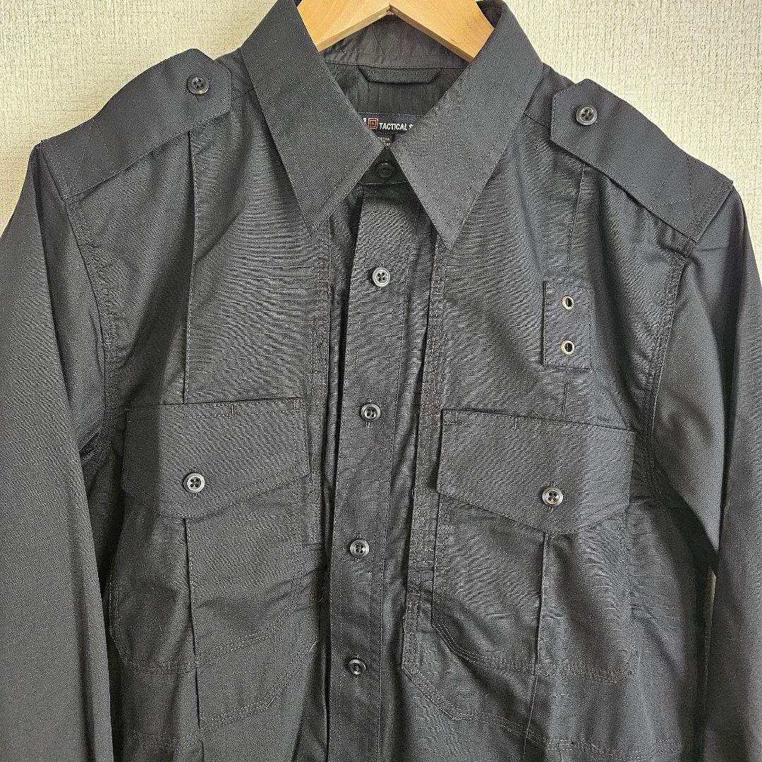 【新品】5.11 Tactical Series ネイビーシャツ Sサイズ