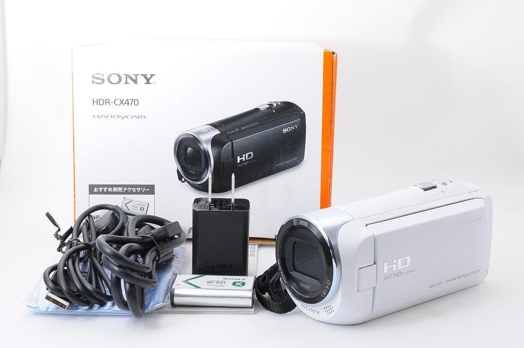 使用1度のみの新品同様 ソニー SONY HDR-CX470 @4015