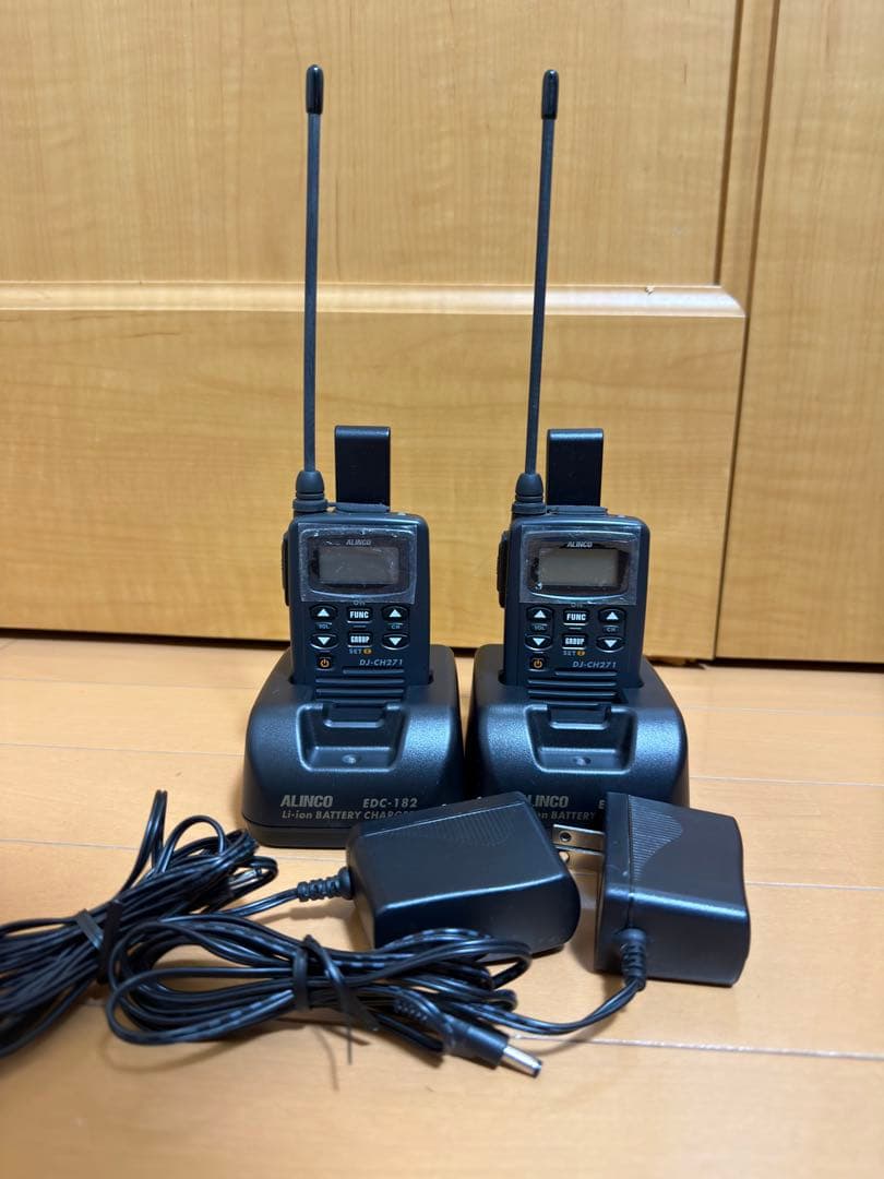 ななオジ（まなこ）様【4台セット】特定小電力トランシーバー DJ-CH271