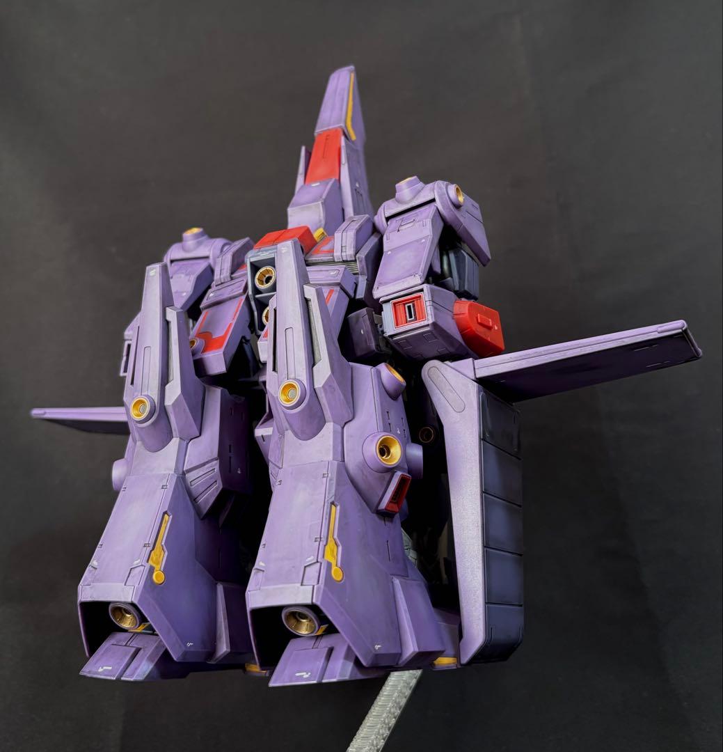 HGサイコガンダムMk-II 完成品（スミ入れ 部分塗装 ウェザリング仕上げ）