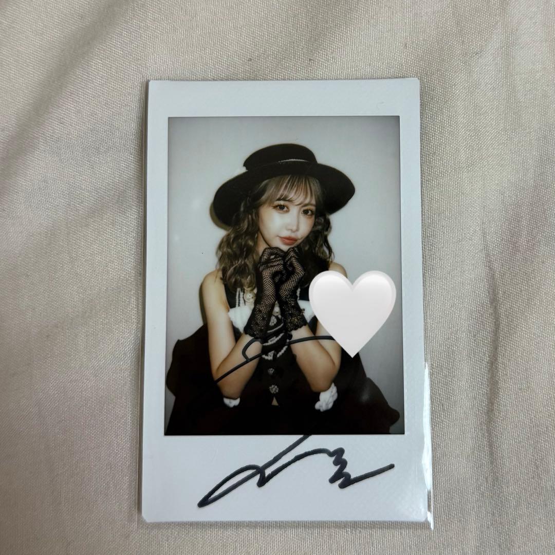 【最終値下げ】FRUITS ZIPPER 仲川瑠夏 生誕サイン入りチェキ