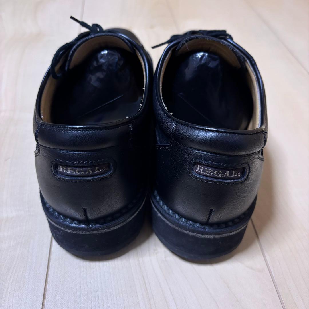 【美品】REGAL 革靴 レザースニーカー ビブラムソール 25.5cm