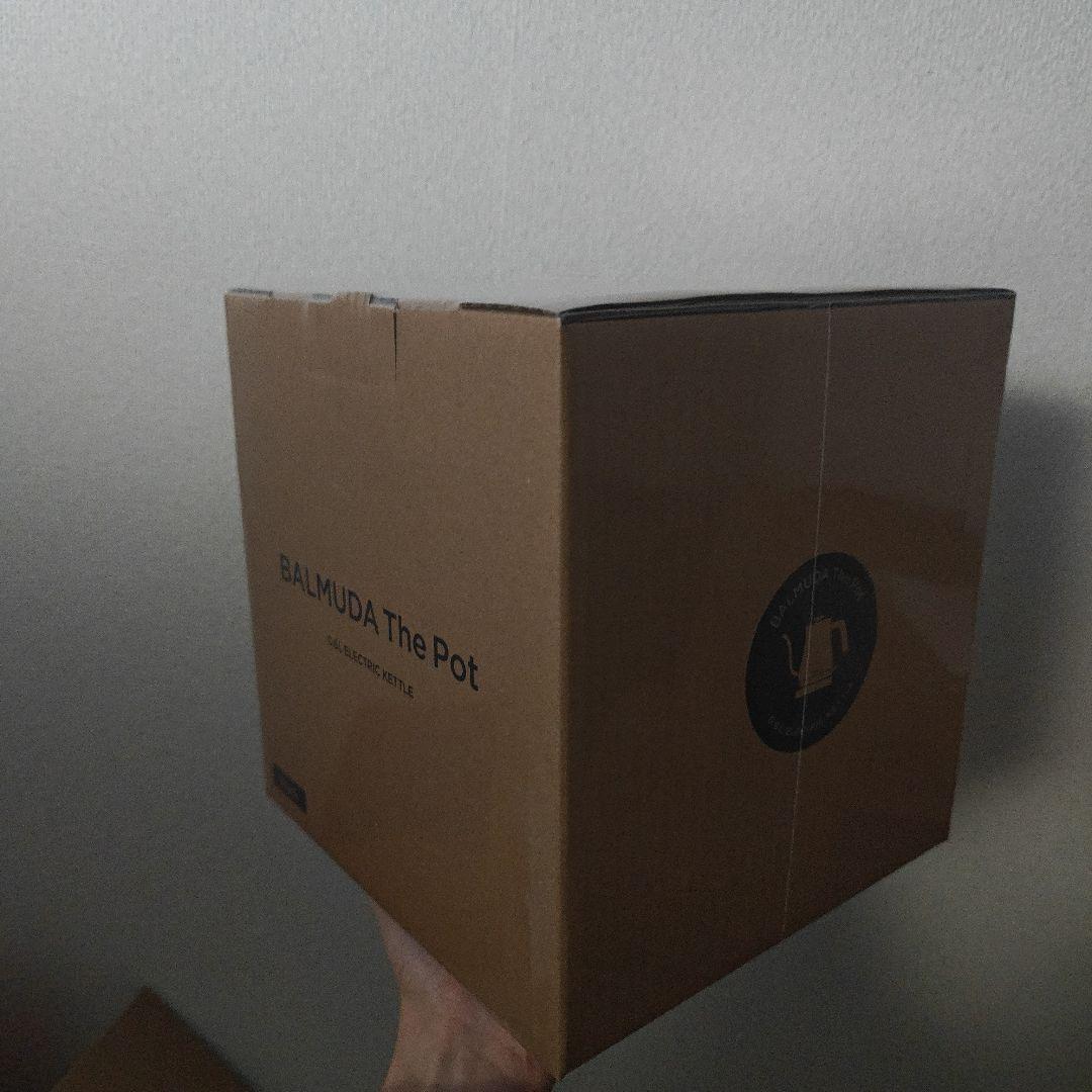BALMUDA 電気ケトル 新品未開封 Kpt01-BK