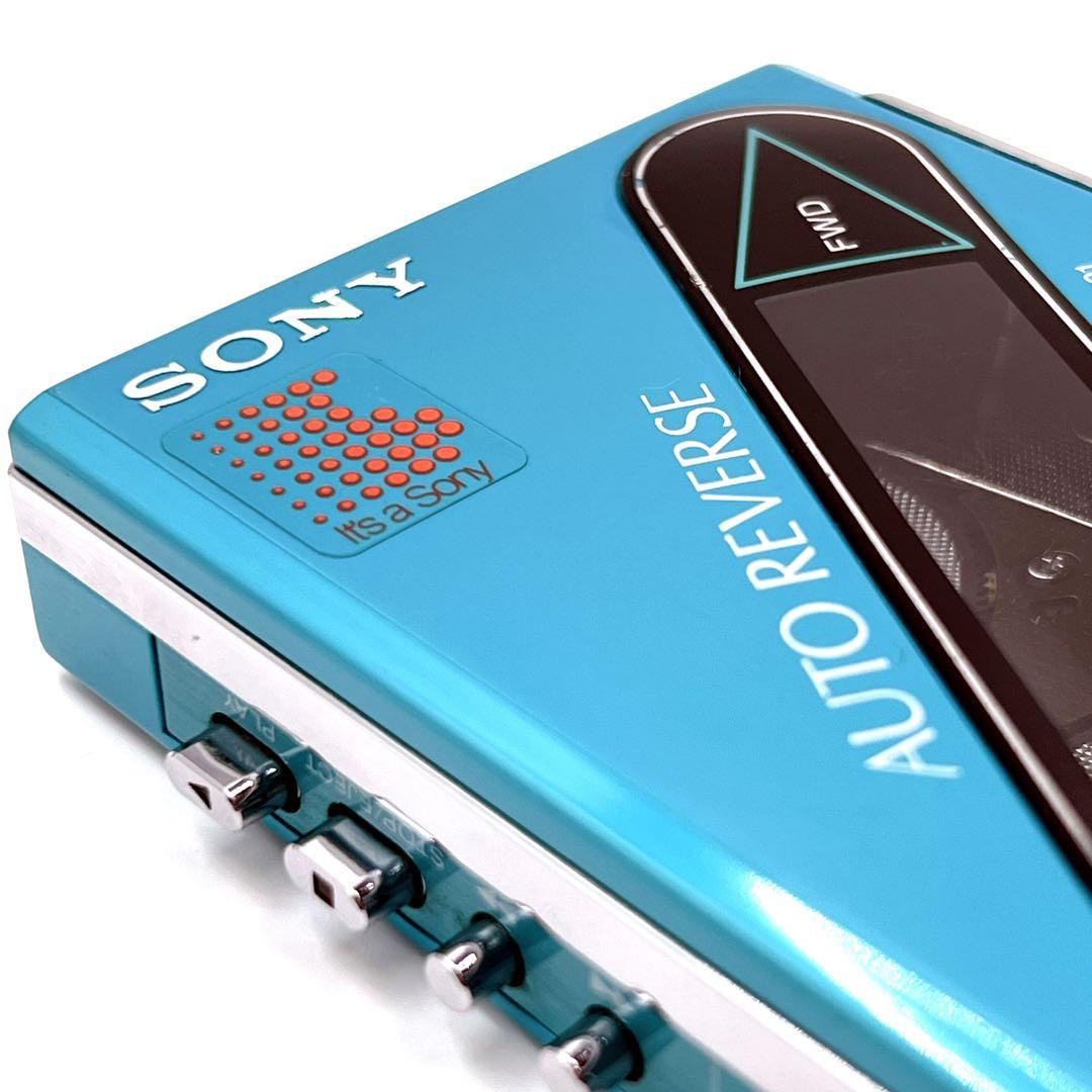 【美品・動作品】 SONY WM-101 ウォークマン 希少色　ブルー