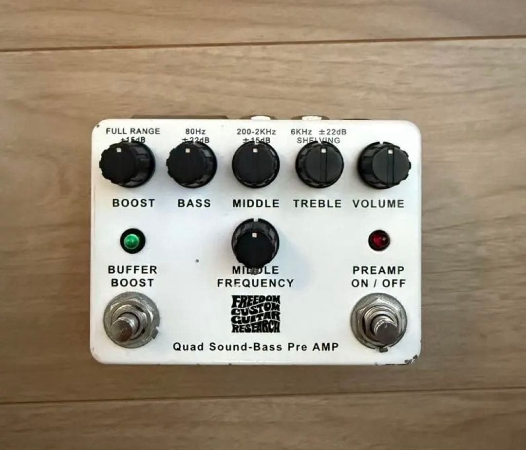 ベースプリアンプ Quad Sound-Bass Pre AMP