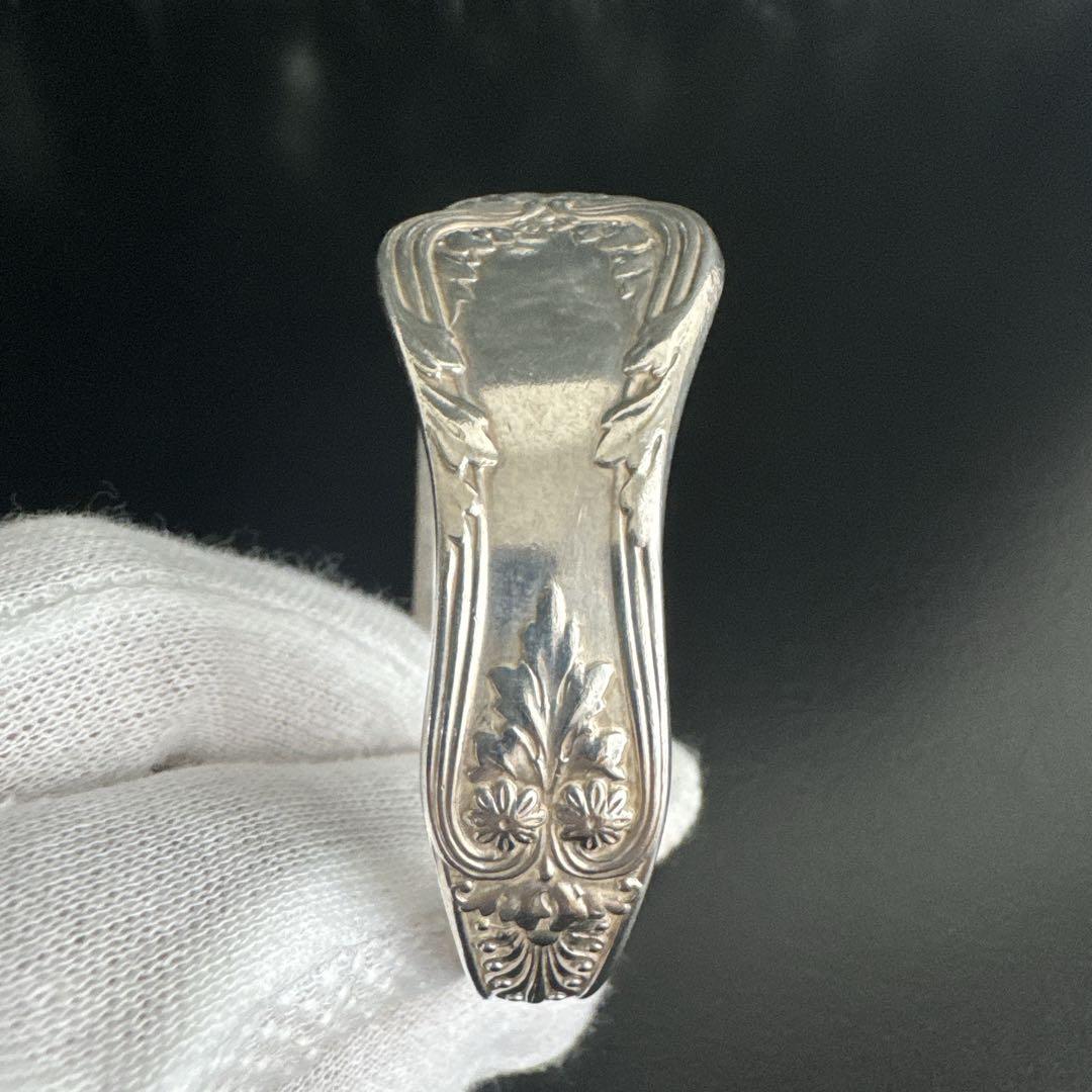 一点物　希少　オールド　ティファニー　ブレス　フォークバングル　シルバー　y2k