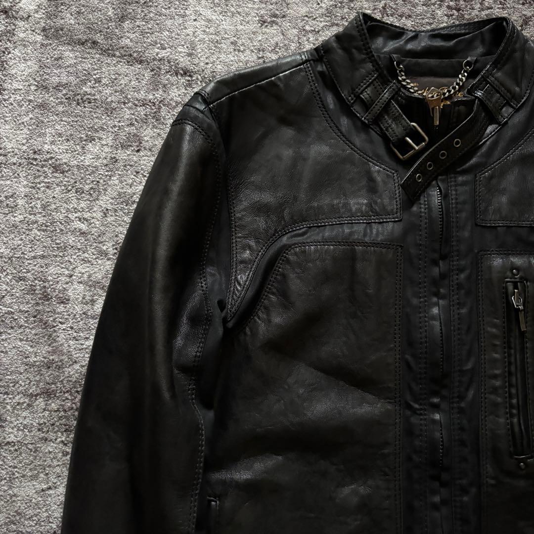 archive replay コーティング 切り替え レザージャケットhedi