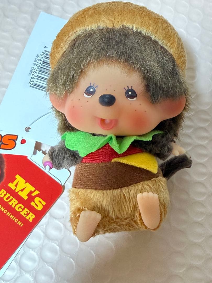 【希少】モンチッチ マクドナルド ハンバーガー キーチェーン